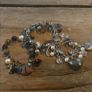 Lot of 3 charm bracelets